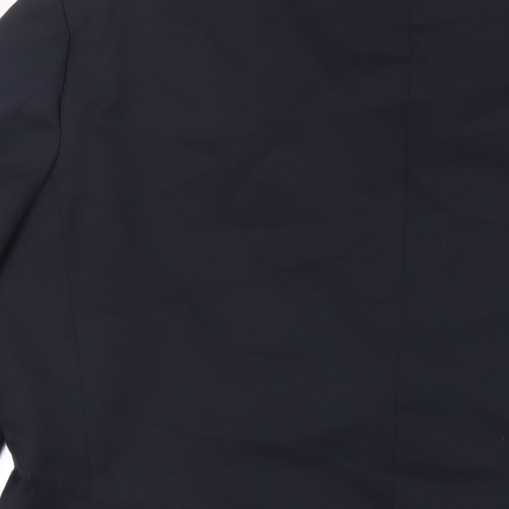 Mens UK Size 42 River Island Regular Blue Suit Jacket