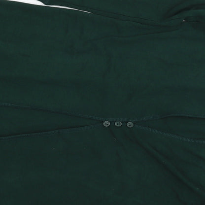 Cable & Gauge Womens Green Polyester Pullover Sweatshirt Size S Pullover