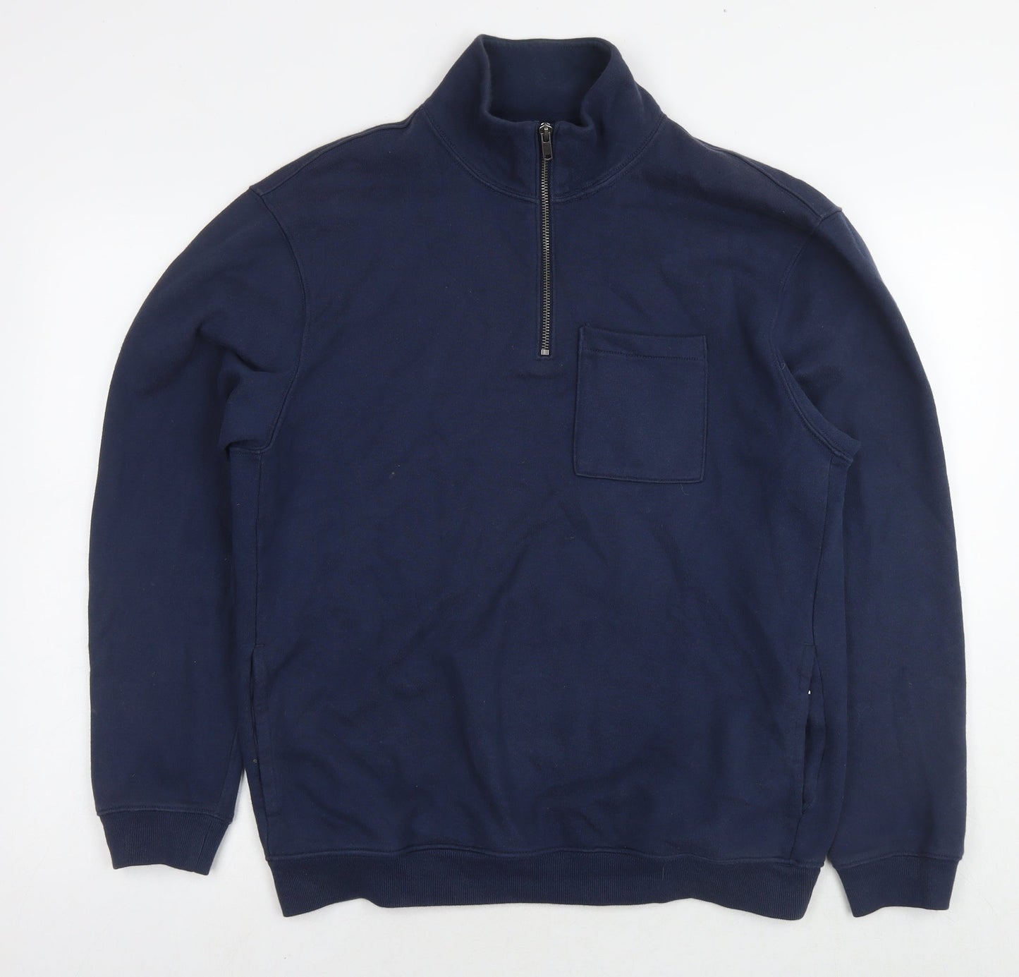 Mens UK Size S Gap Blue Pullover Sweatshirt