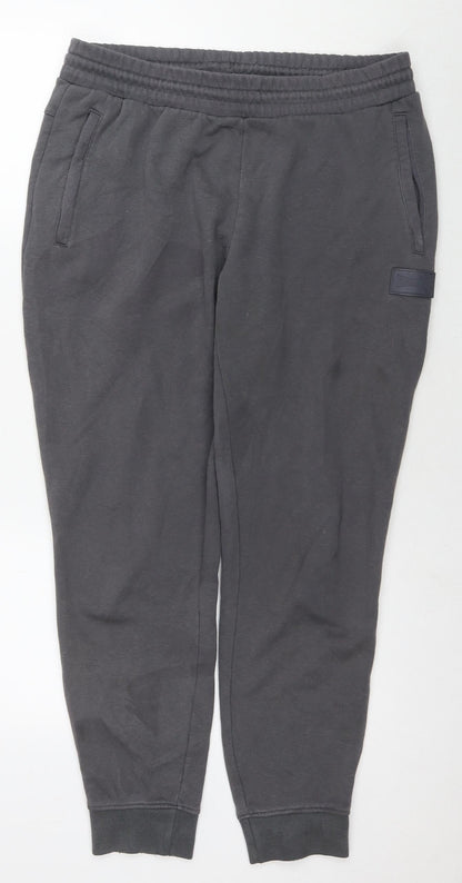 Womens UK Size 14 Lonsdale Regular Fit Jogger Grey Trousers