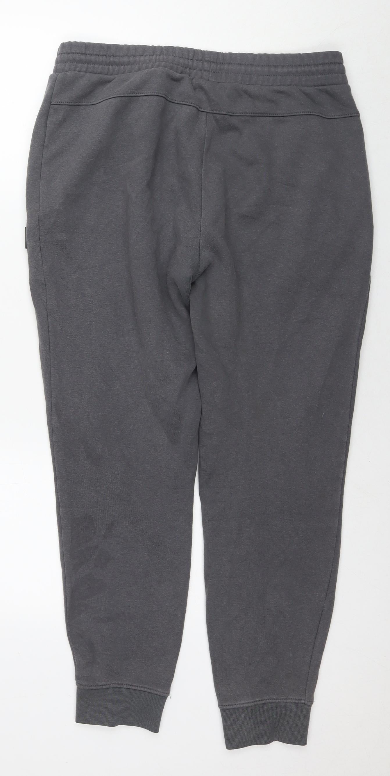 Womens UK Size 14 Lonsdale Regular Fit Jogger Grey Trousers