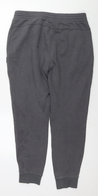 Womens UK Size 14 Lonsdale Regular Fit Jogger Grey Trousers