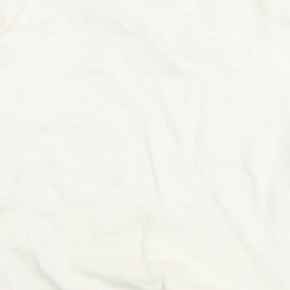 Womens UK Size M Friends White Pullover Sweatshirt
