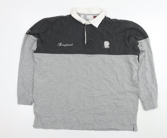 Mens UK Size XL England Grey Pullover Sweatshirt