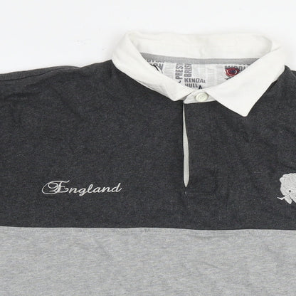 Mens UK Size XL England Grey Pullover Sweatshirt