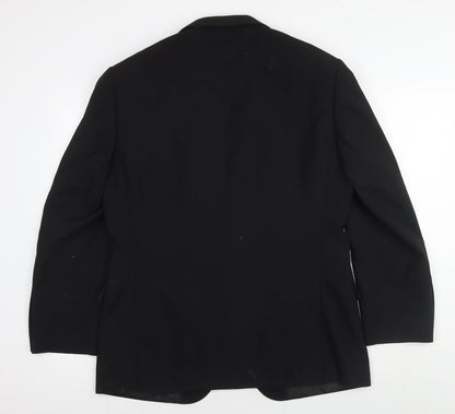 Mens UK Size 40 Marks and Spencer Regular Black Suit Jacket
