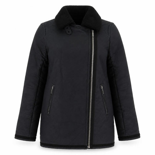 Womens UK Size S Gap Black Overcoat