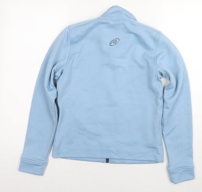 Cloudveil Womens Blue Polyester Full Zip Sweatshirt Size S Pullover
