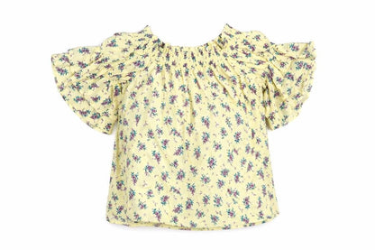 Womens UK Size 8 New Look Yellow Basic T-Shirt