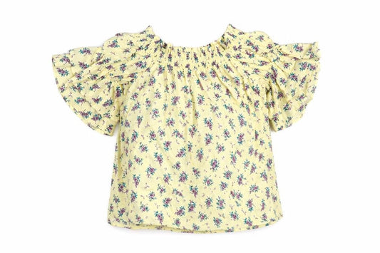 Womens UK Size 8 New Look Yellow Basic T-Shirt