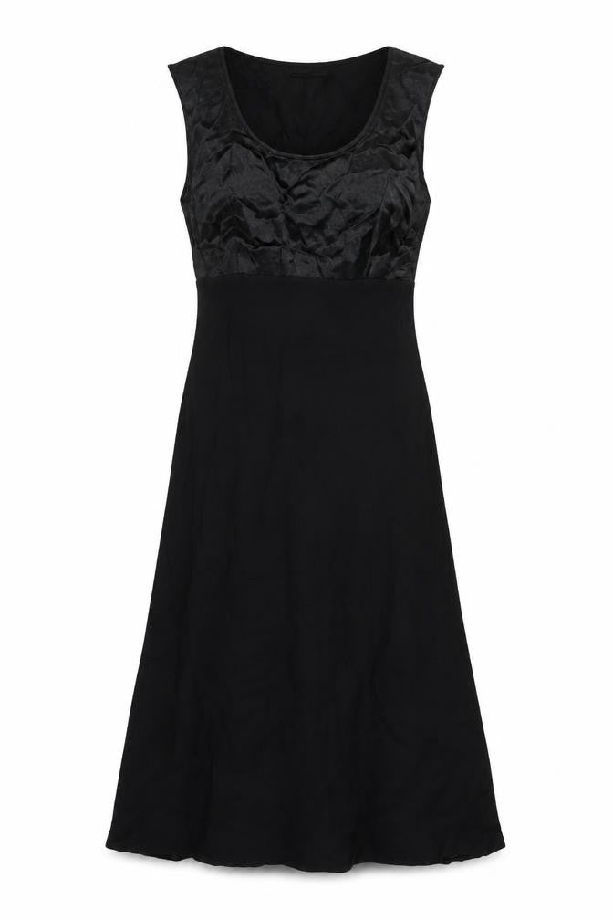 BHS Womens Black Viscose A-Line Size 14 Round Neck Pullover