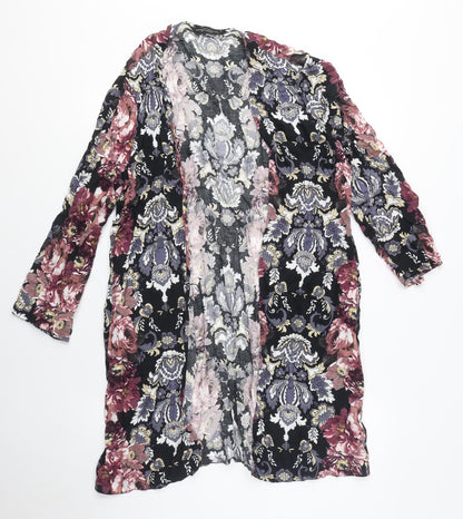 Womens UK Size L Dorothy Perkins Multicoloured Cardigan Jumper