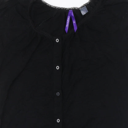 Seaphine Women's Black XS Shirt Dress Casual