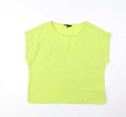 Womens UK Size 14 New Look Green Basic Basic