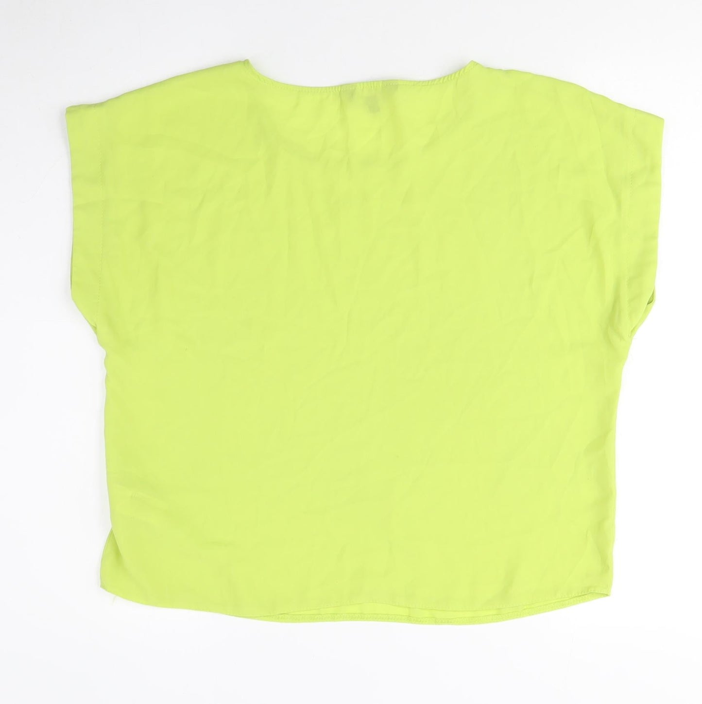 Womens UK Size 14 New Look Green Basic Basic