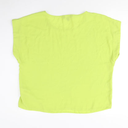 Womens UK Size 14 New Look Green Basic Basic