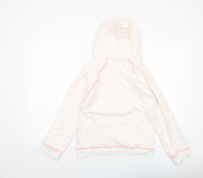 Pineapple Girls Pink Cotton Pullover Hoodie Size 13-14 Years Pullover