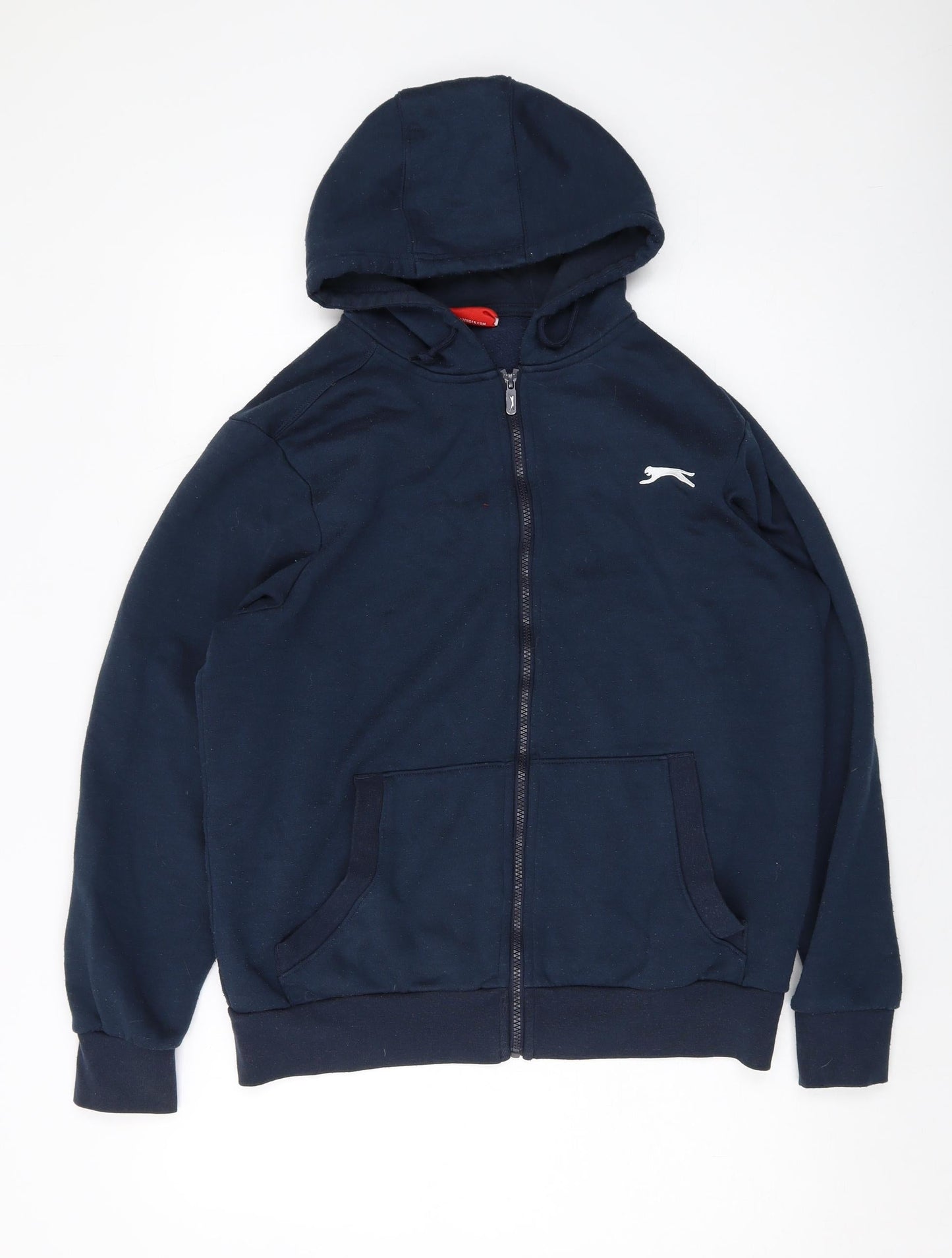 Mens UK Size S Slazenger Blue Full Zip Hoodie