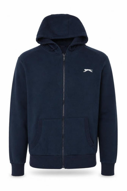 Mens UK Size S Slazenger Blue Full Zip Hoodie