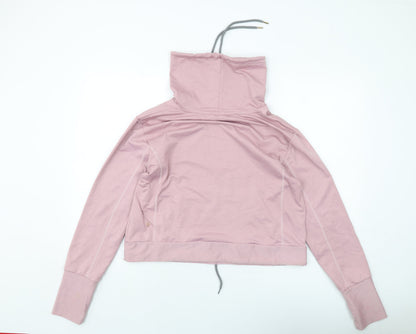 Savannah Miller Womens Pink Polyester Pullover Sweatshirt Size L Pullover