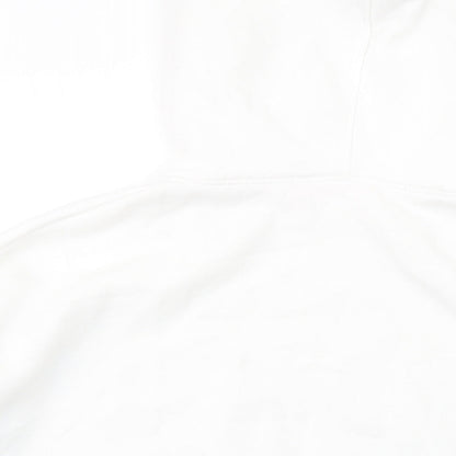 Playboy Womens White Polyester Pullover Hoodie Size 10 Pullover