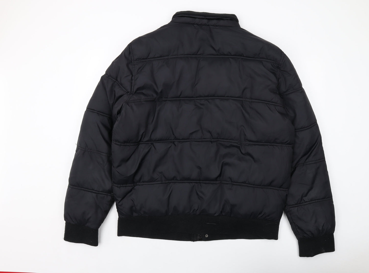 Mens UK Size XL Southern California Black Puffer Jacket