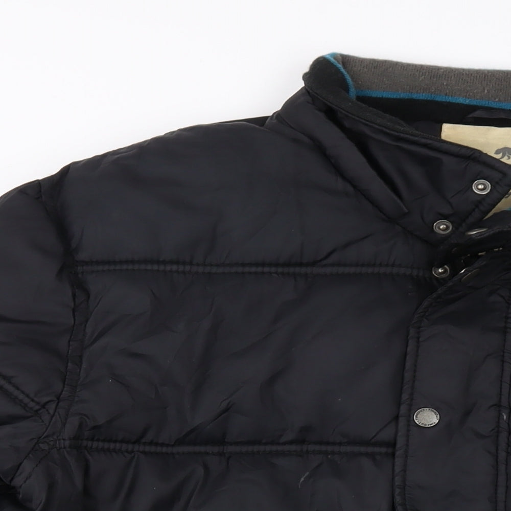 Mens UK Size XL Southern California Black Puffer Jacket