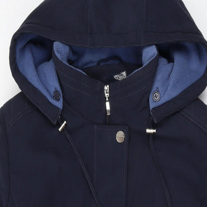 Womens UK Size 10 EMW Blue Jacket