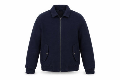 Mens UK Size S Maison Cinqcent Blue Bomber Jacket