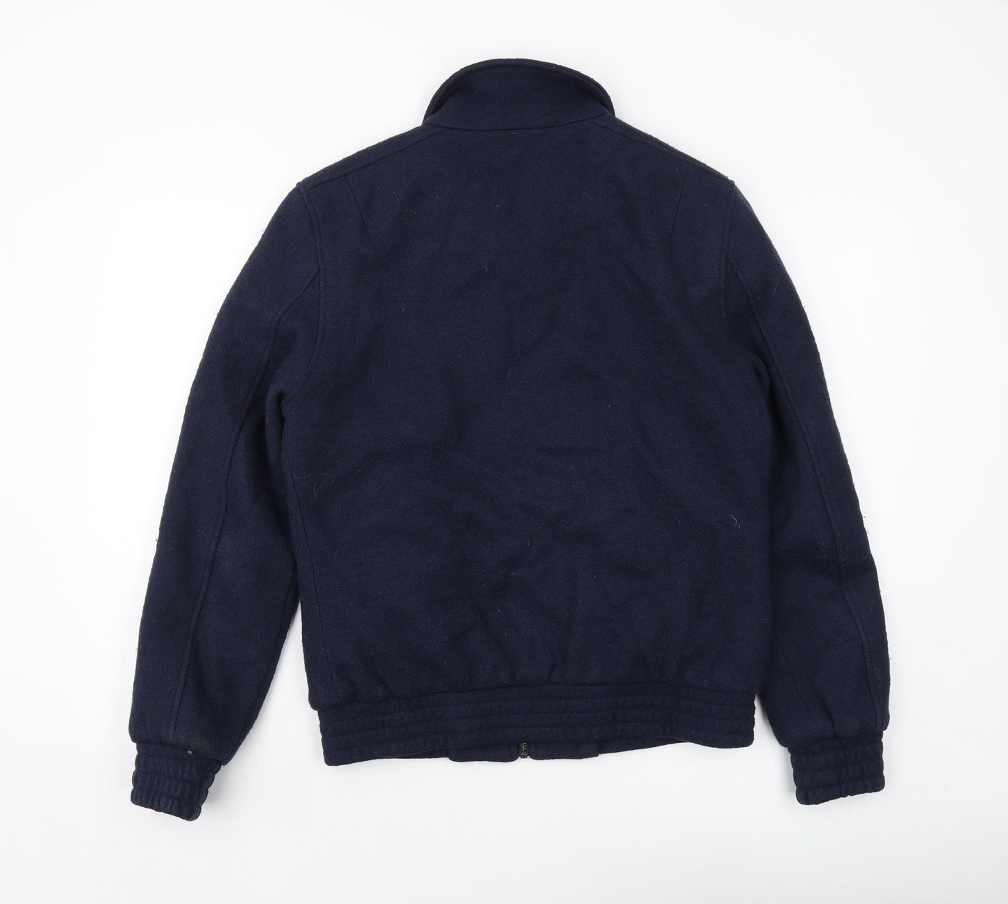 Mens UK Size S Maison Cinqcent Blue Bomber Jacket