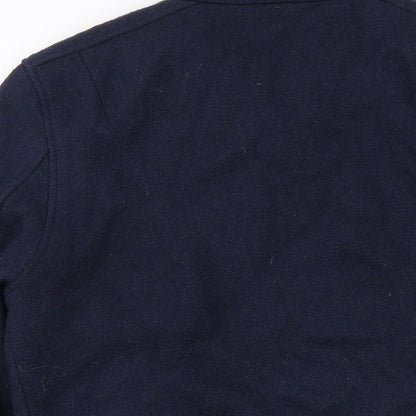 Mens UK Size S Maison Cinqcent Blue Bomber Jacket