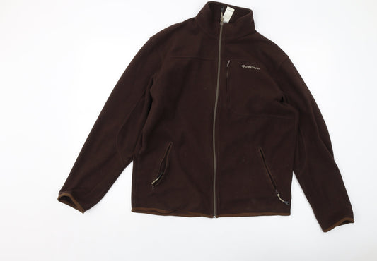 Mens UK Size L Quechua Brown Jacket
