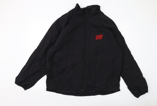 Mens UK Size L Garment Company Black Jacket