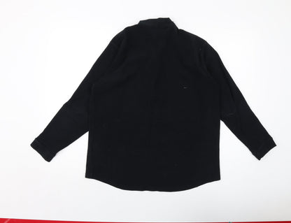 Rohan Womens Black Polyester Pullover Sweatshirt Size L Zip