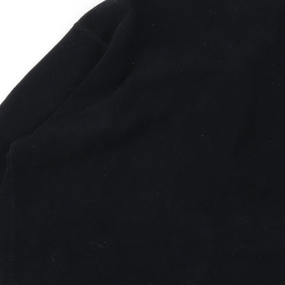 Rohan Womens Black Polyester Pullover Sweatshirt Size L Zip