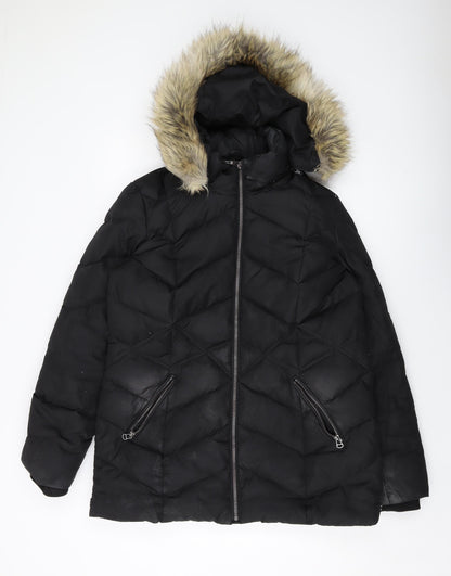 Centrigade Womens Black Jacket Size L Zip