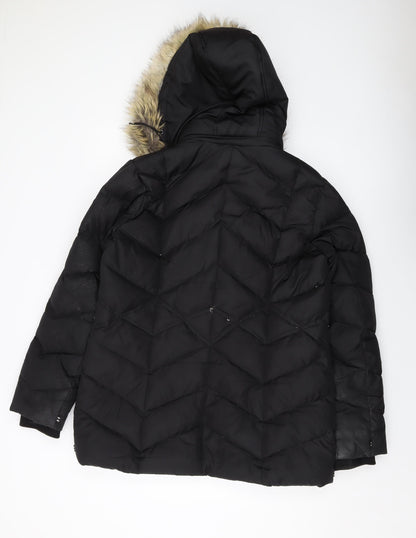Centrigade Womens Black Jacket Size L Zip