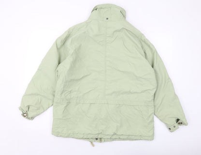 Sympatex Womens Green Jacket Size 10 Zip
