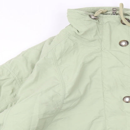 Sympatex Womens Green Jacket Size 10 Zip