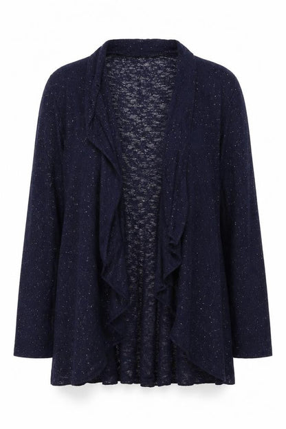 Just Elegance Womens Blue Jacket Blazer Size L