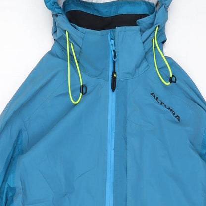Become Darkprof Womens Blue Jacket Size S Zip
