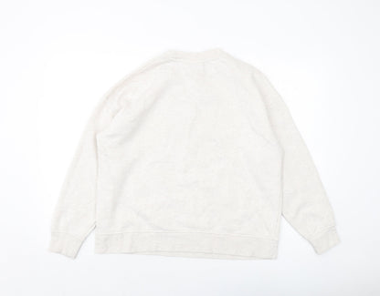 Womens UK Size 12 Disney Ivory Pullover Sweatshirt