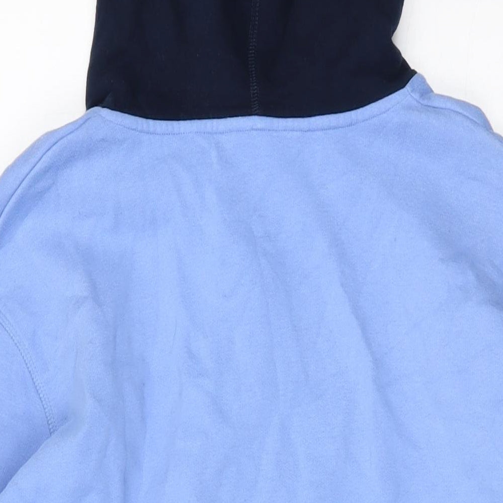 Mens UK Size XL Cotton Traders Blue Pullover Hoodie