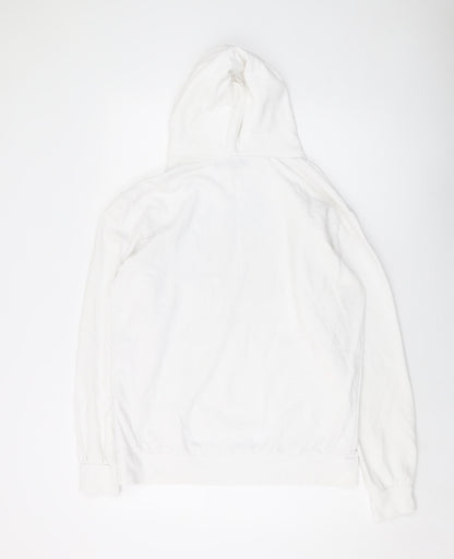 Lake Chelan Womens White Polyester Pullover Hoodie Size S Pullover