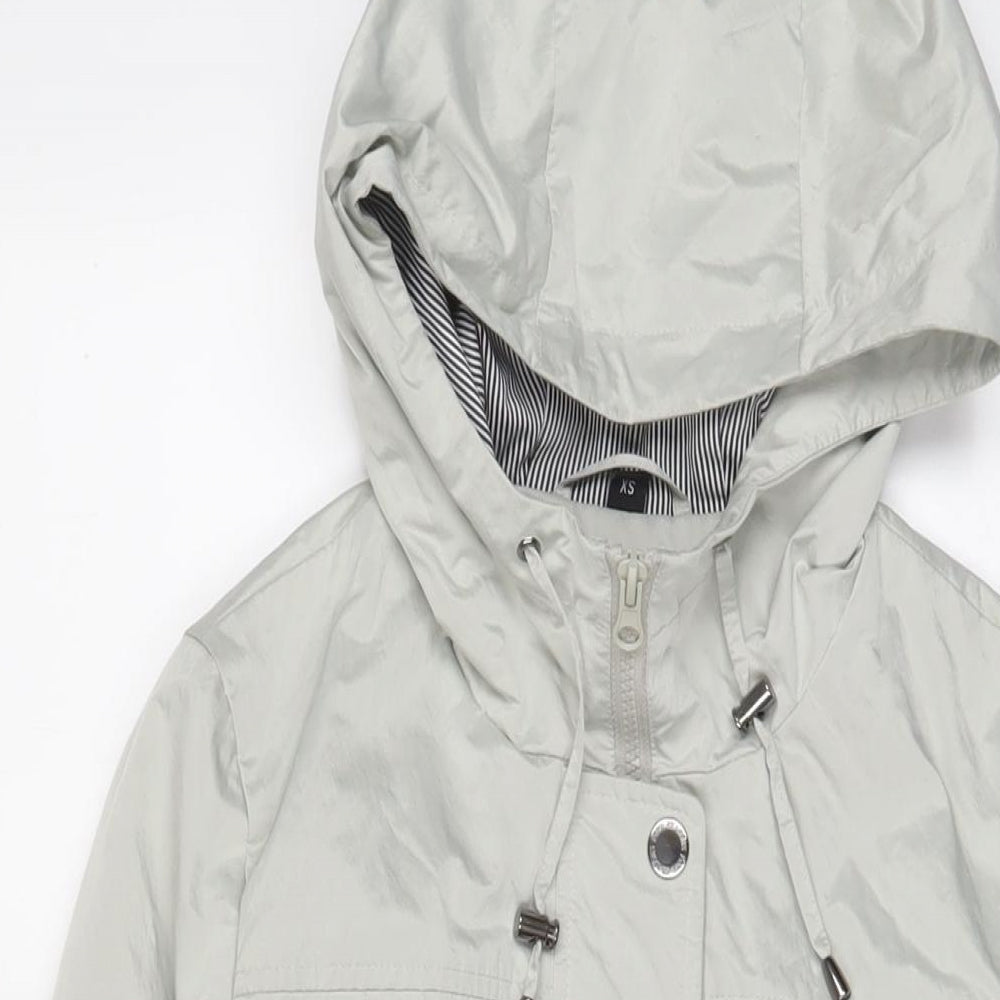 Four Seasons Womens Grey Jacket Coat Size XS Zip