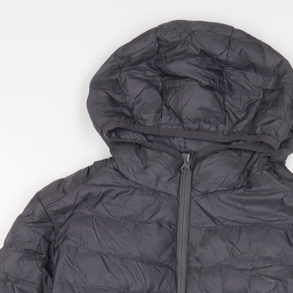 Womens UK Size 14 Hi Gear Grey Puffer Jacket