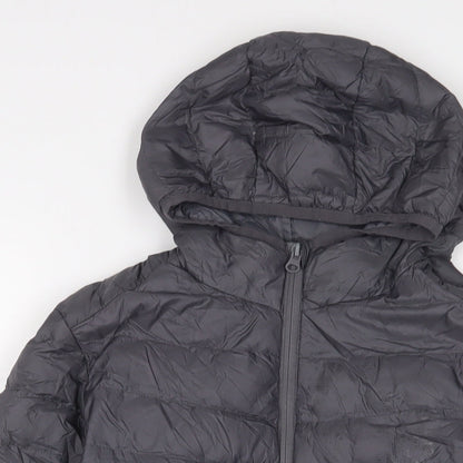 Womens UK Size 14 Hi Gear Grey Puffer Jacket