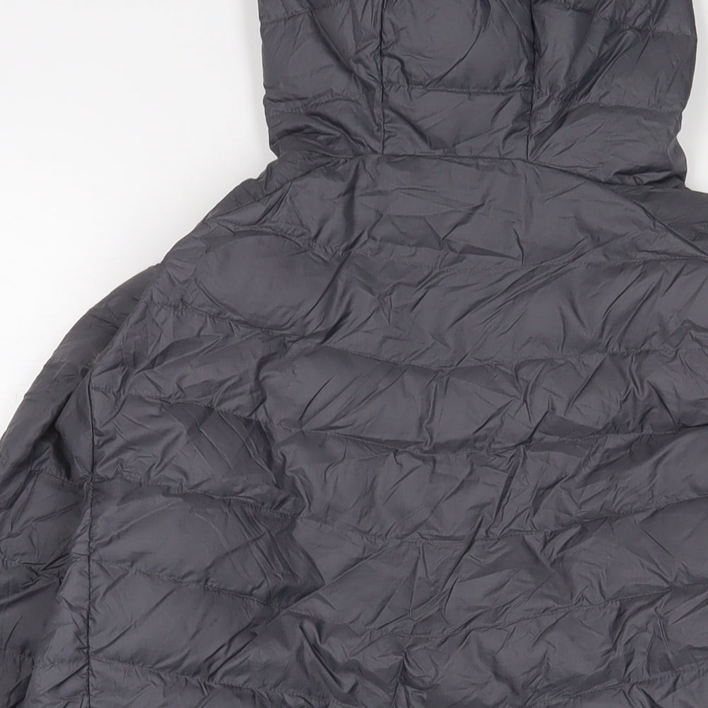 Womens UK Size 14 Hi Gear Grey Puffer Jacket