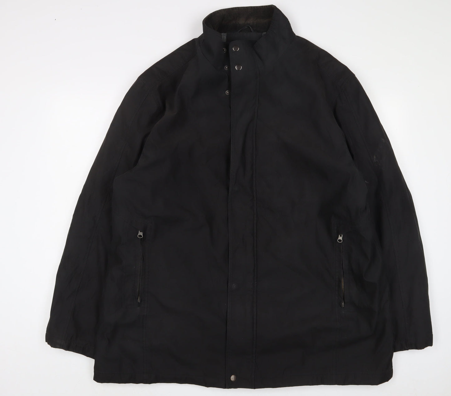 Mens UK Size 2XL Henley & Knight Black Jacket