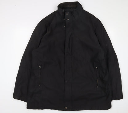 Mens UK Size 2XL Henley & Knight Black Jacket